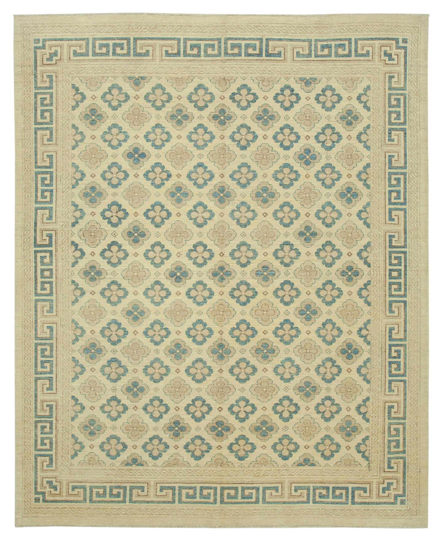 8x10 Beige Oushak Rug - 33409