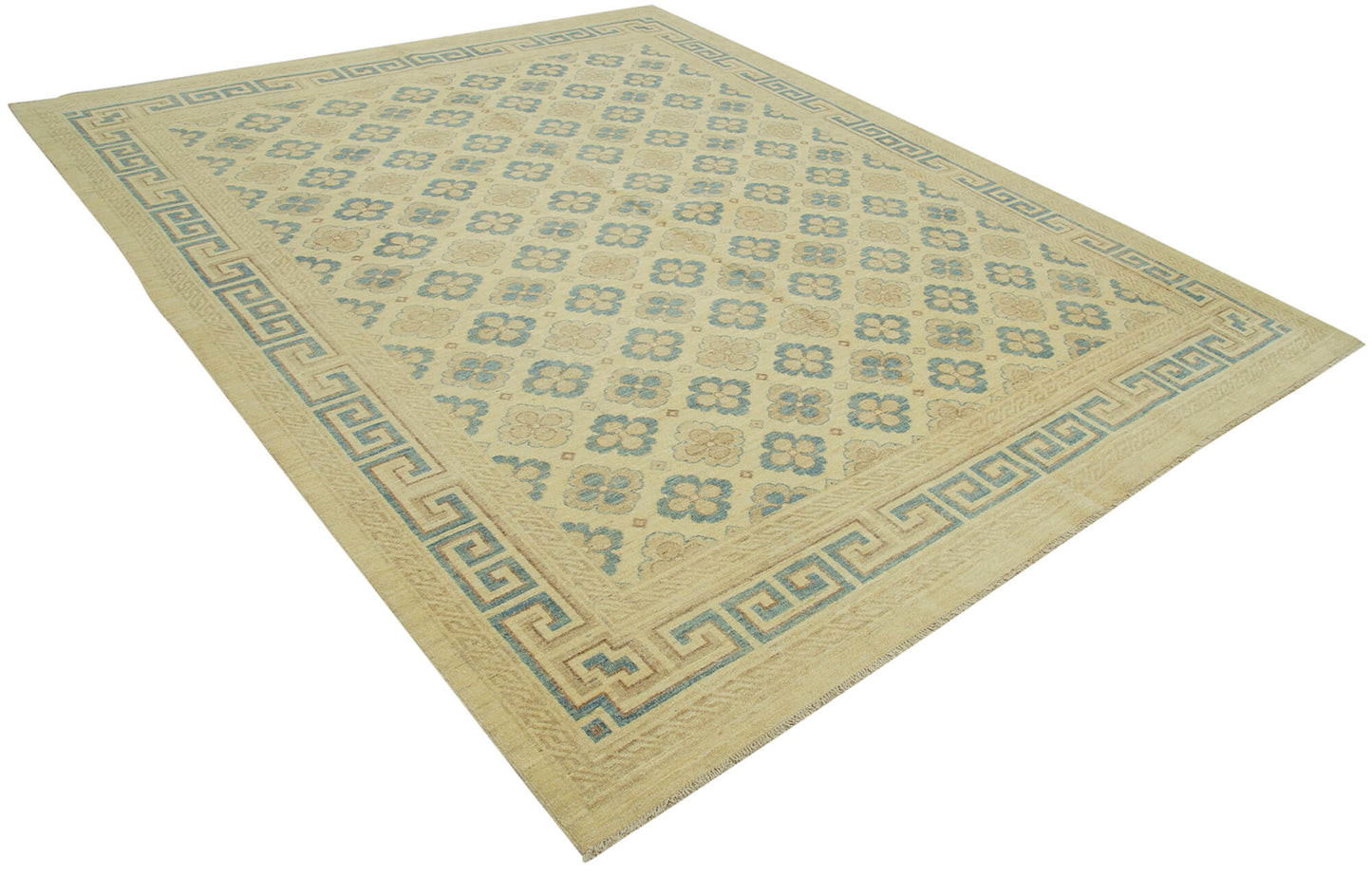 8x10 Beige Oushak Rug - 33409