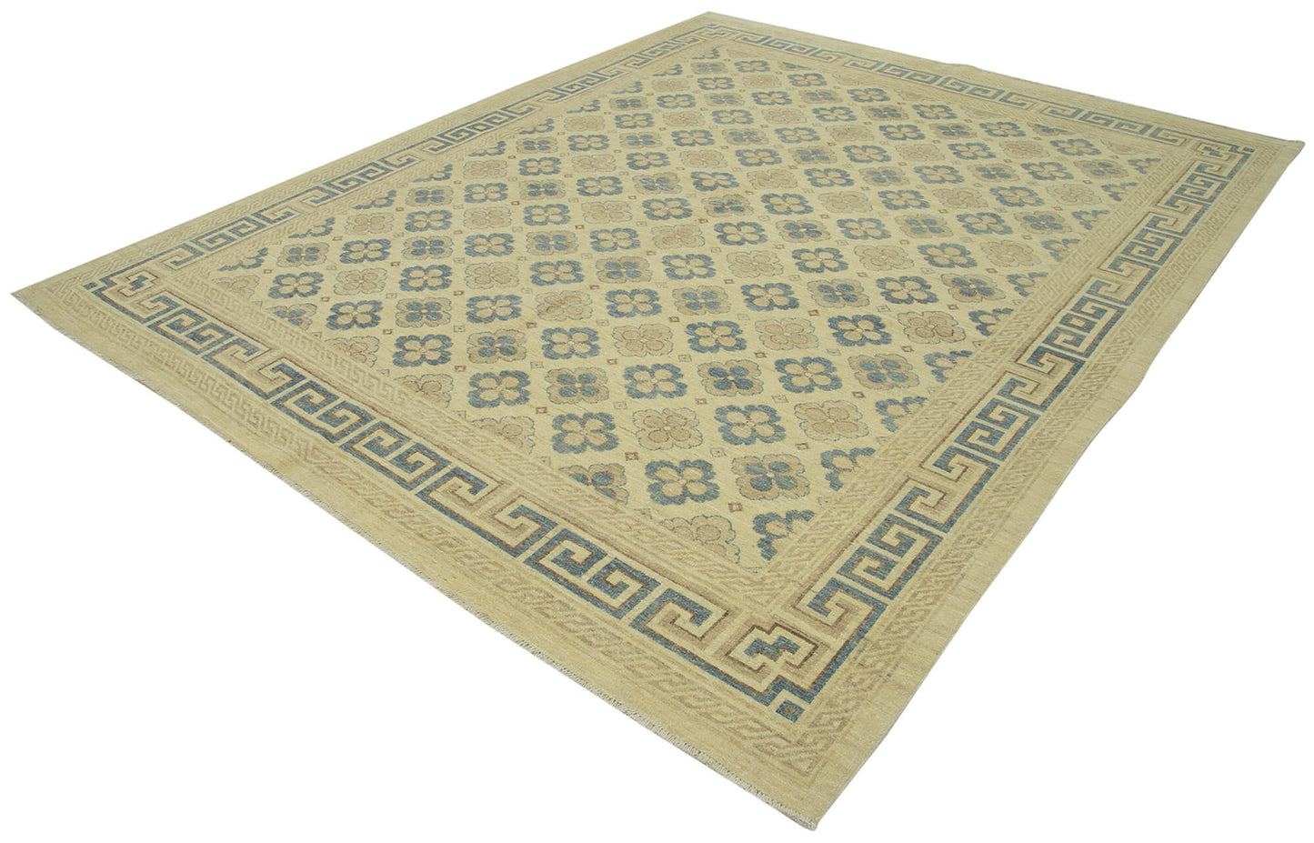 8x10 Beige Oushak Rug - 33409