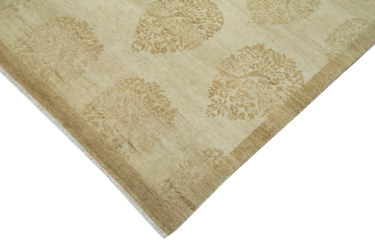 6x9 Beige Oushak Rug - 33427