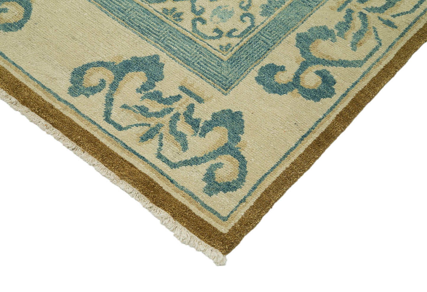 10x14 Blue Oushak Rug - 33455
