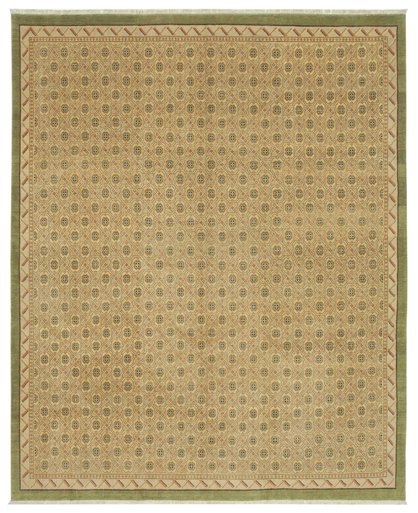 8x10 Beige Oushak Rug - 33497