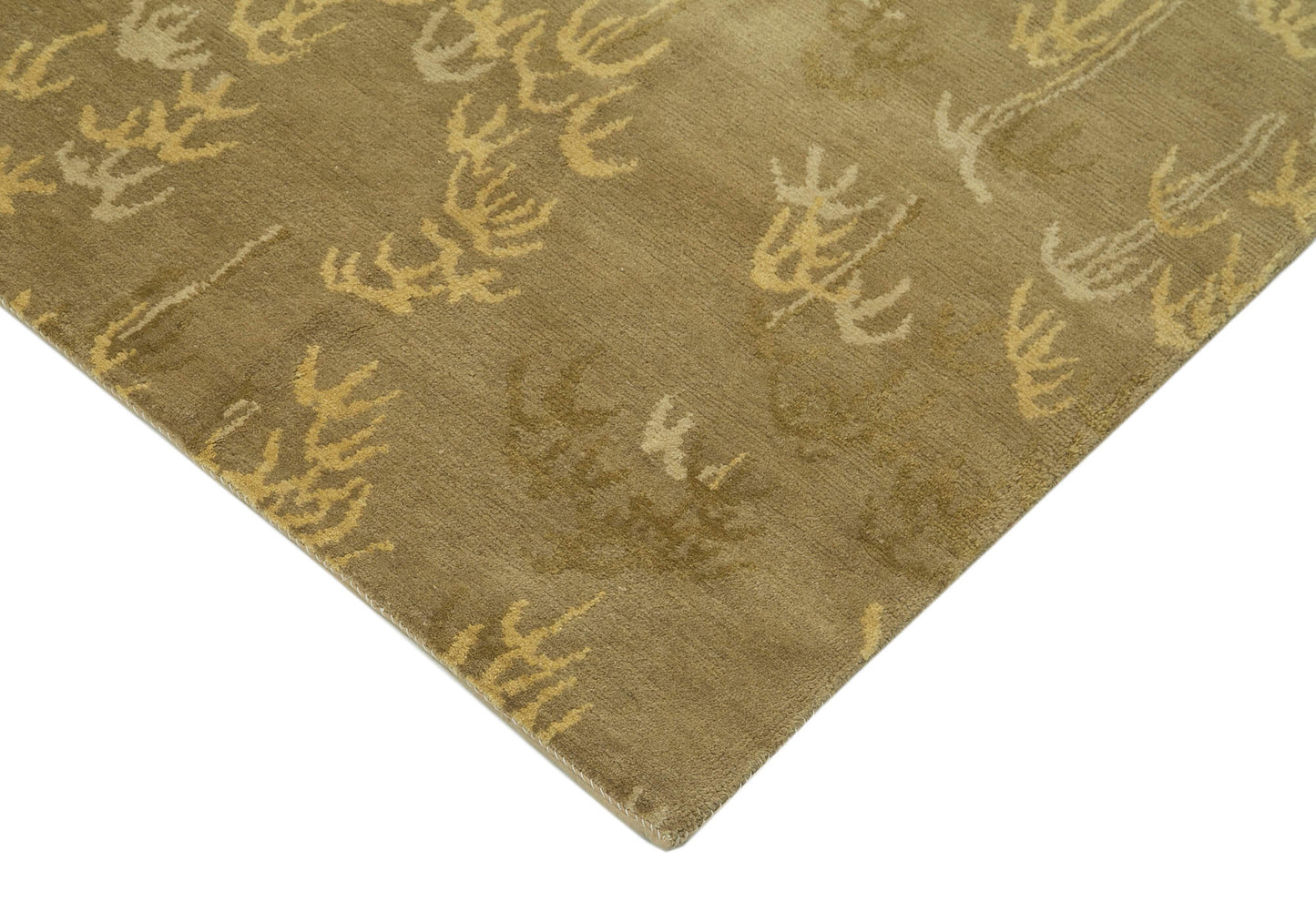 10x13 Green Oushak Rug - 33513