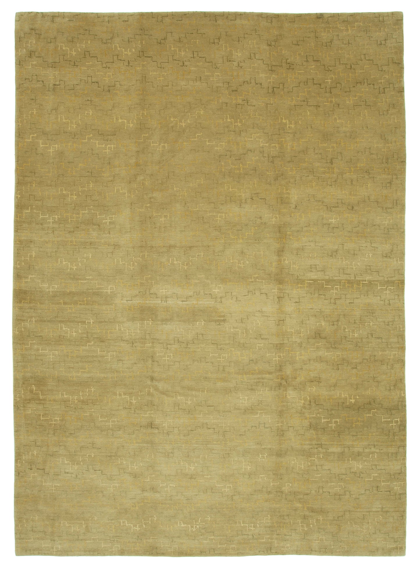9x13 Beige Oushak Rug - 33515