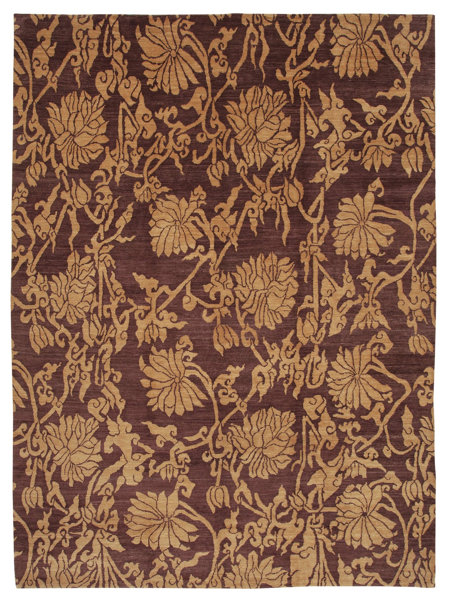 10x13 Purple Oushak Rug - 33520