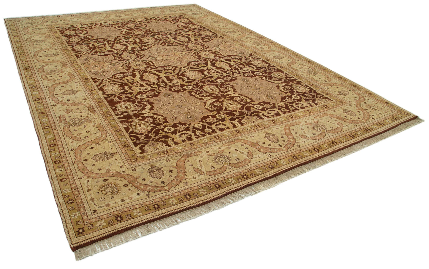 10x14 Beige Oushak Rug - 33525