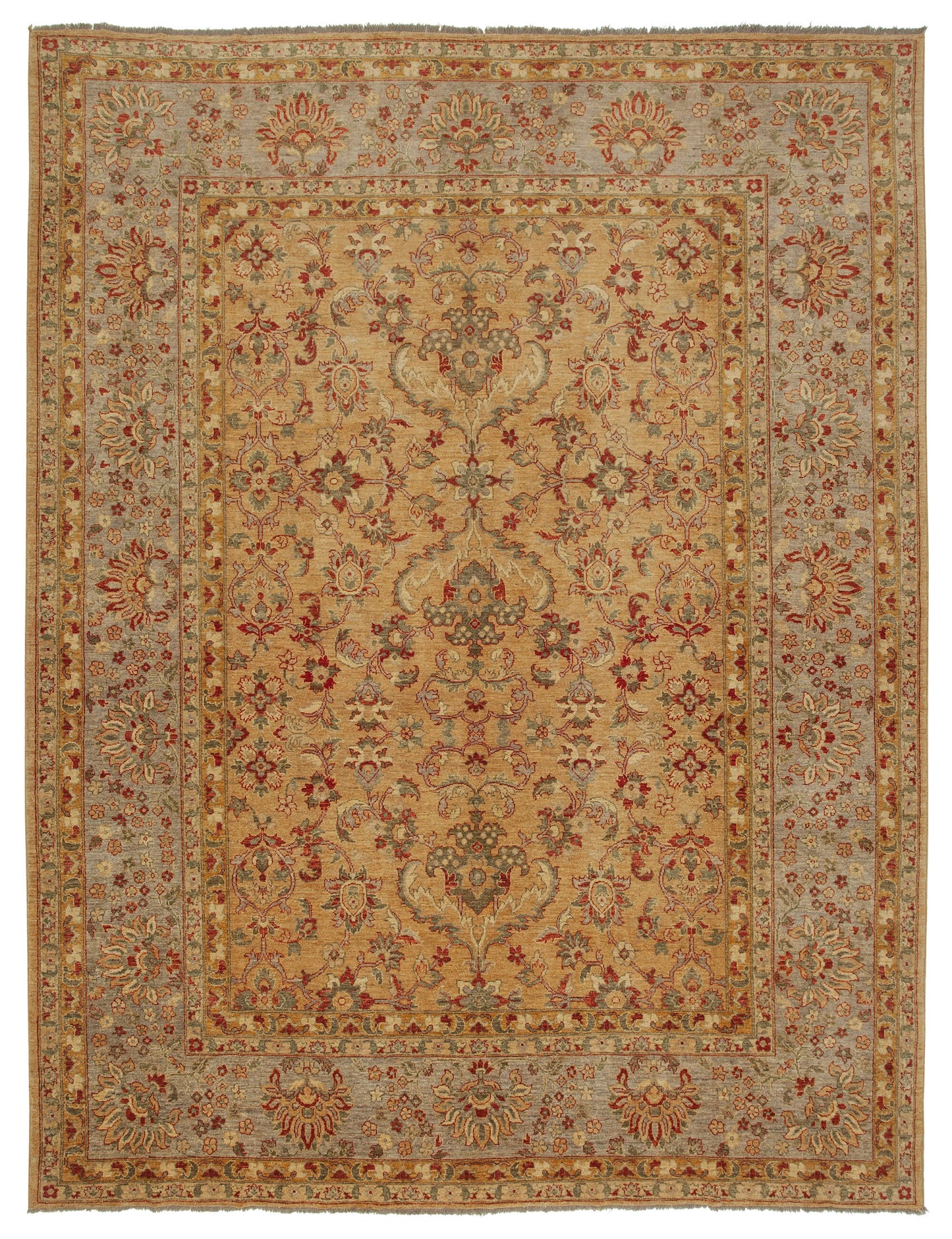 10x13 Brown Oushak Rug - 33531