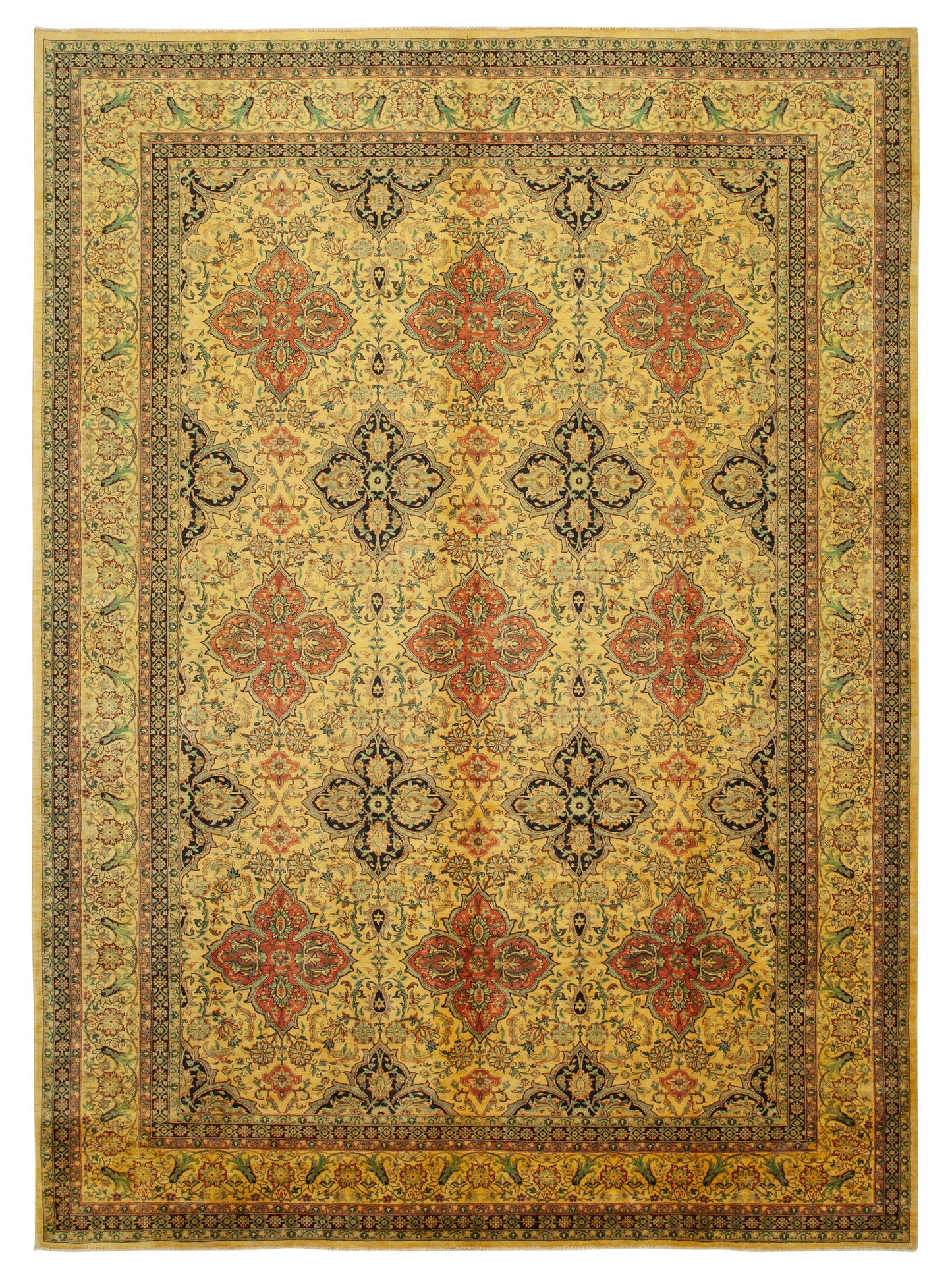 10x14 Yellow Oushak Rug - 33532