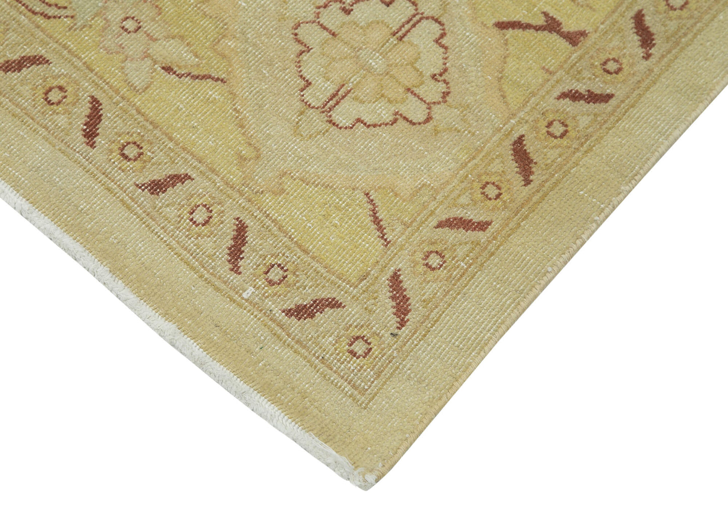 9x12 Hand-Knotted Wool Oushak Rug - 33555