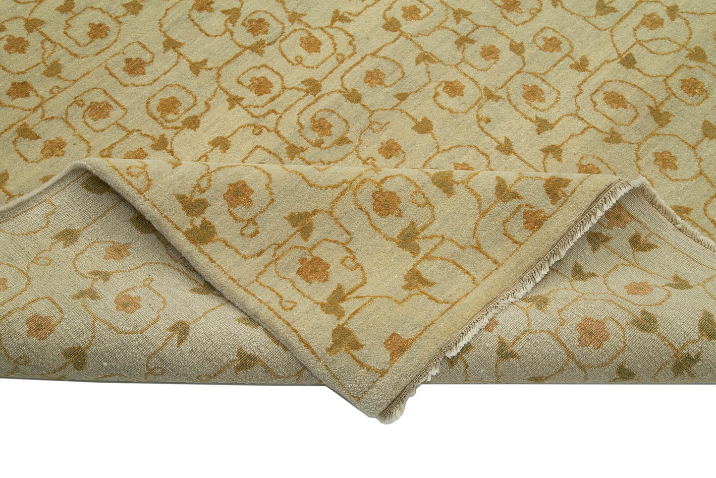 10x13 Beige Oushak Rug - 33579