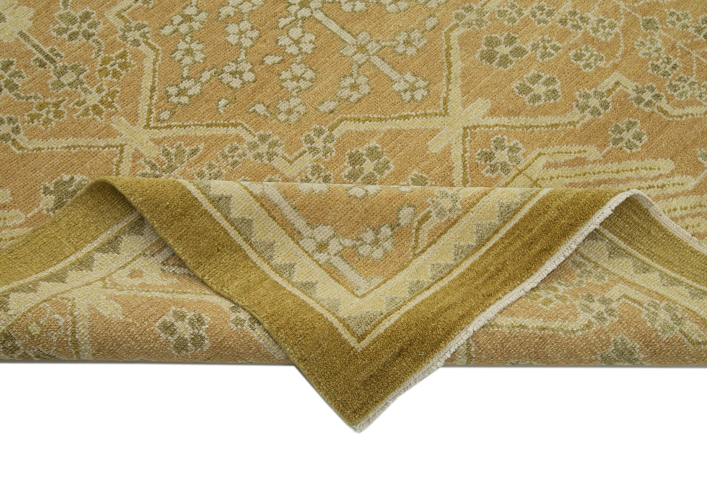 9x12 Beige Oushak Rug - 33596