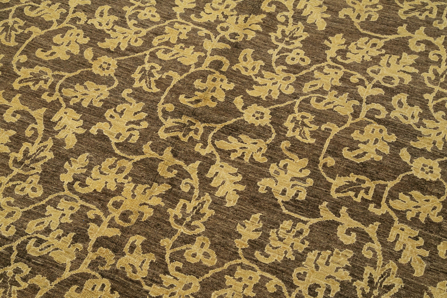 8x10 Brown Oushak Rug - 33602