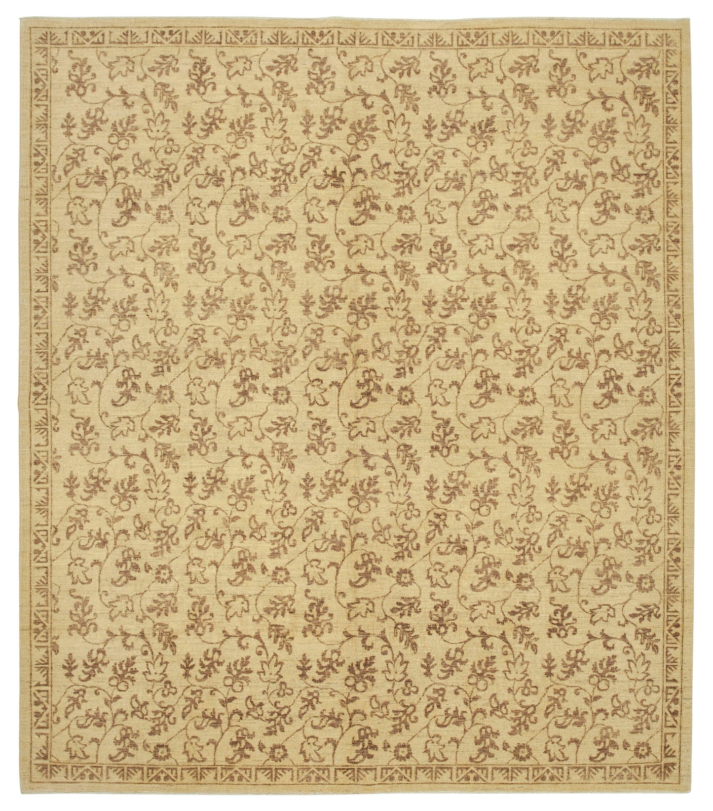 8x10 Beige Oushak Rug - 33615