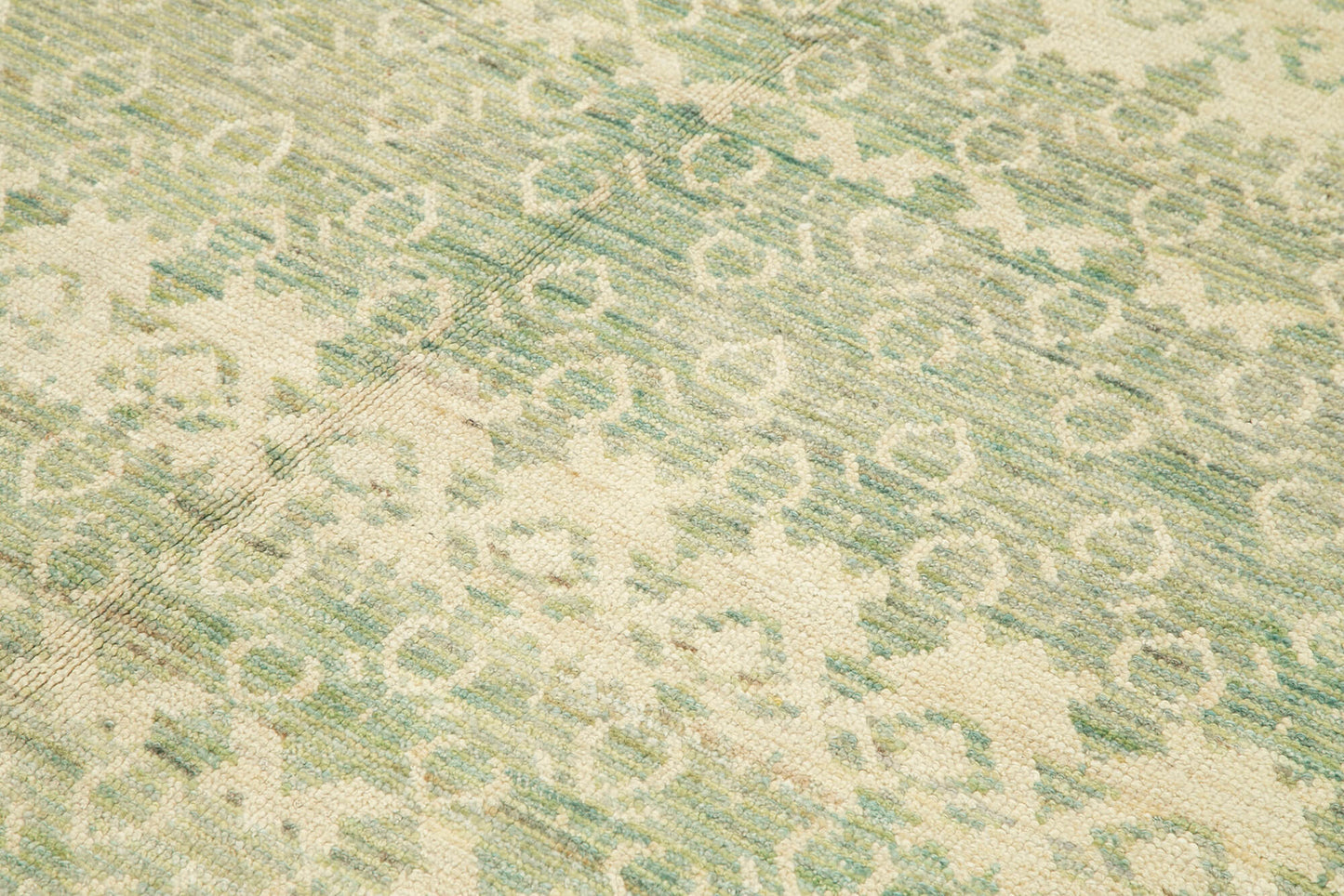 6x9 Green Oushak Rug - 33631