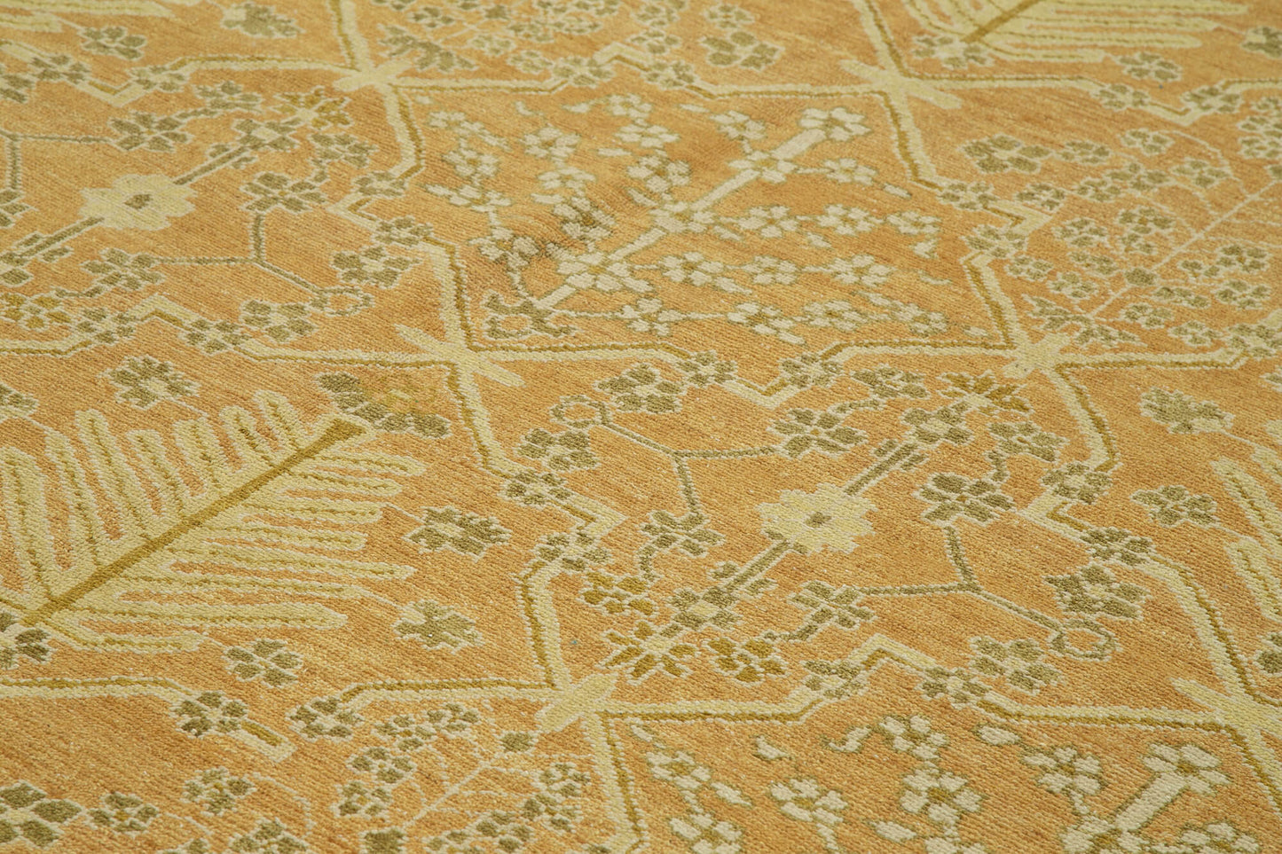 8x10 Beige Oushak Rug - 33637