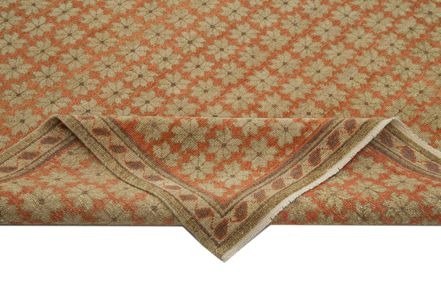 8x10 Beige Oushak Rug - 33644