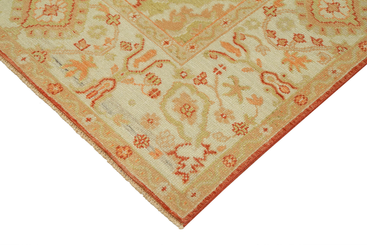 9x12 Green Oushak Rug - 33647