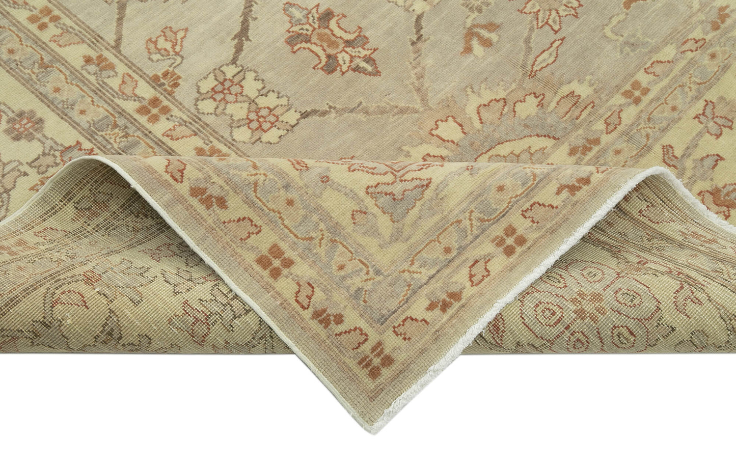 10x13 Beige Oushak Rug - 33662