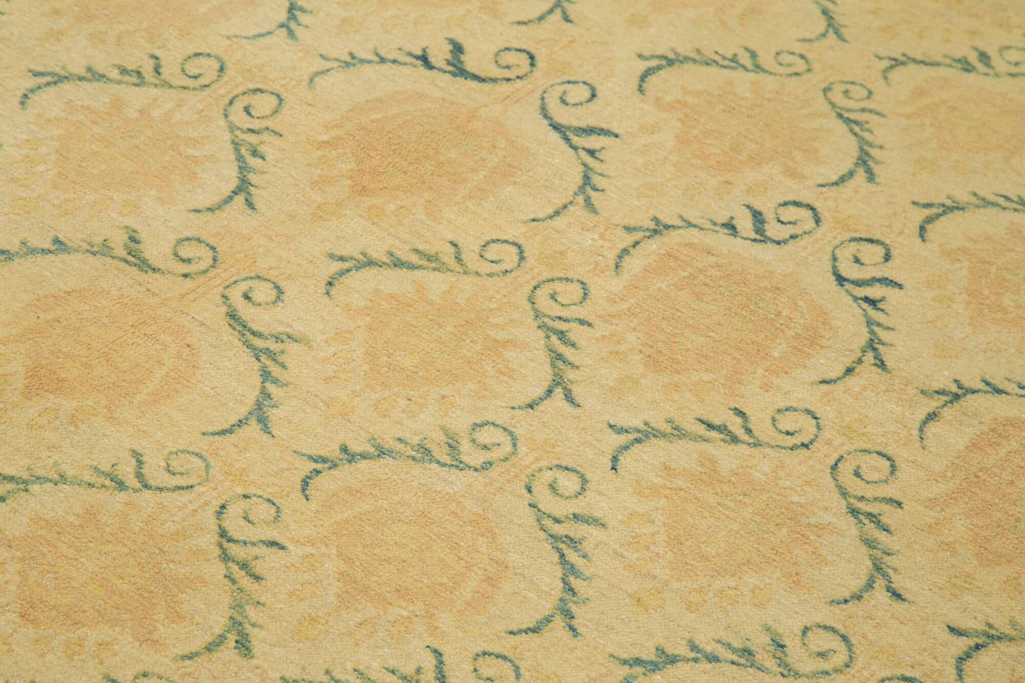 8x9 Beige Oushak Rug - 33664