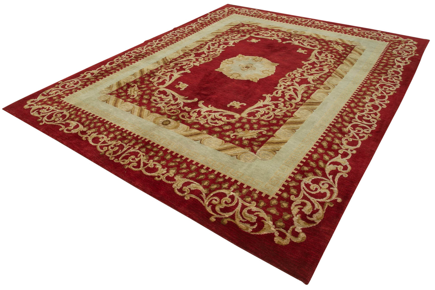 8x10 Red Oushak Rug - 33671