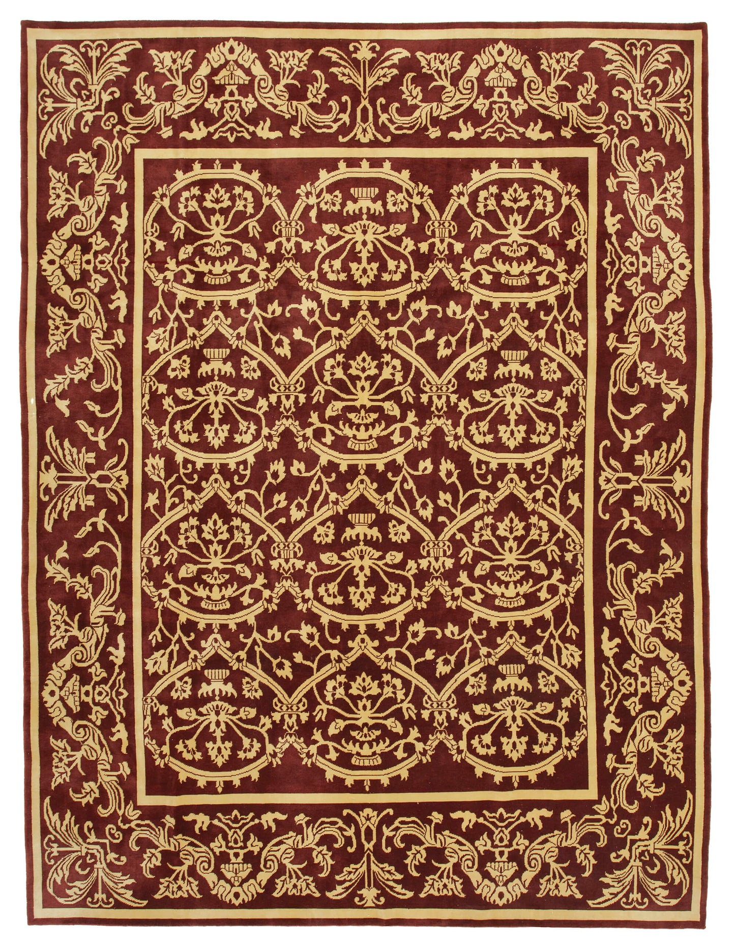 9x12 Red Oushak Rug - 33672