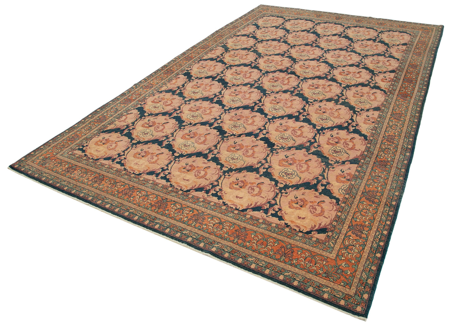 8x12 Blue Oushak Rug - 33677