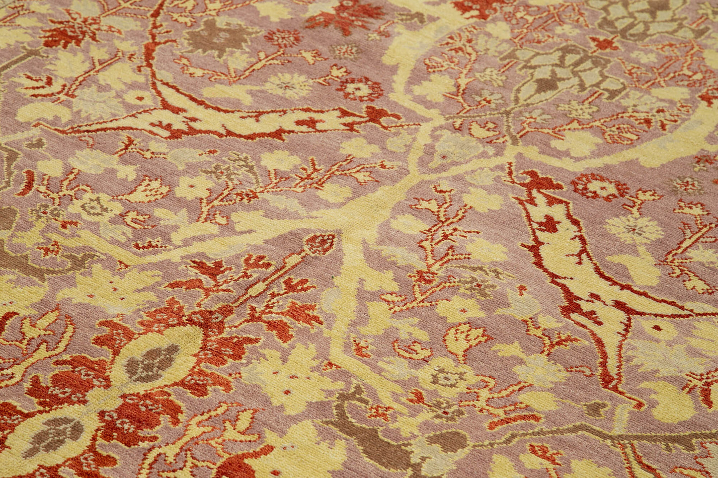 8x10 Purple Oushak Rug - 33679