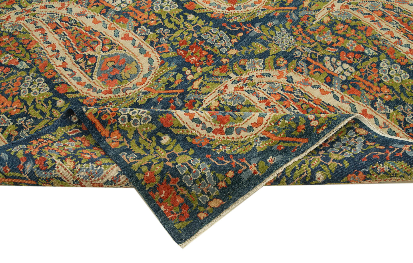 8x10 Blue Oushak Rug - 33701