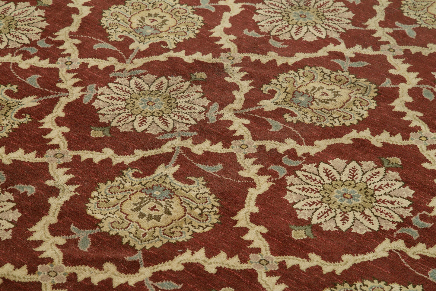 10x13 Red Oushak Rug - 33757