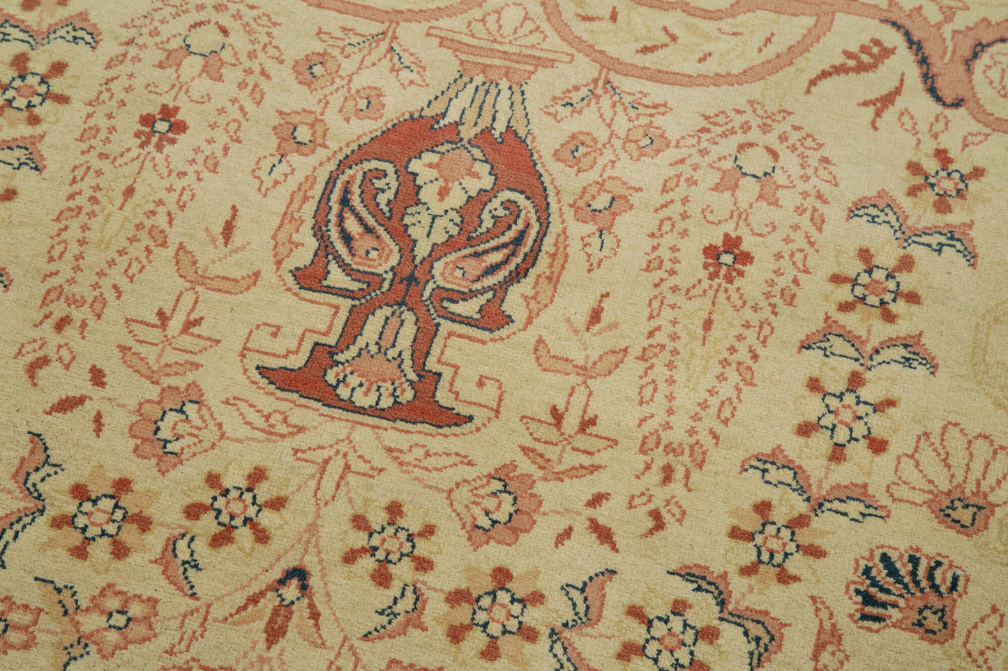 10x14 Beige Oushak Rug - 33758