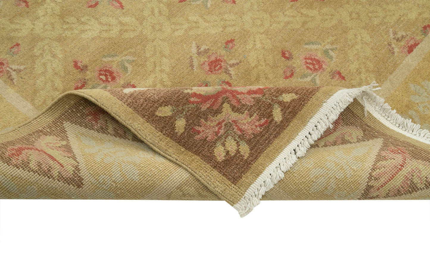 9x13 Beige Oushak Rug - 33760