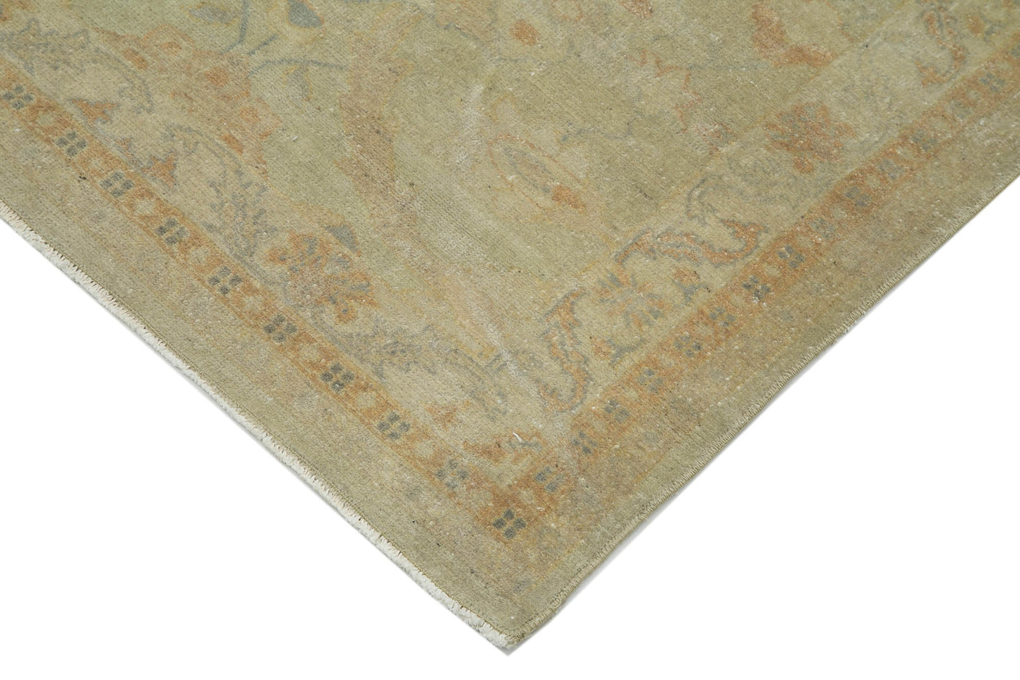 3x11 Beige Oushak Runner Rug - 33874