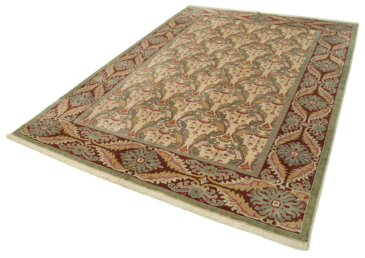 6x9 Beige Oushak Rug - 33929