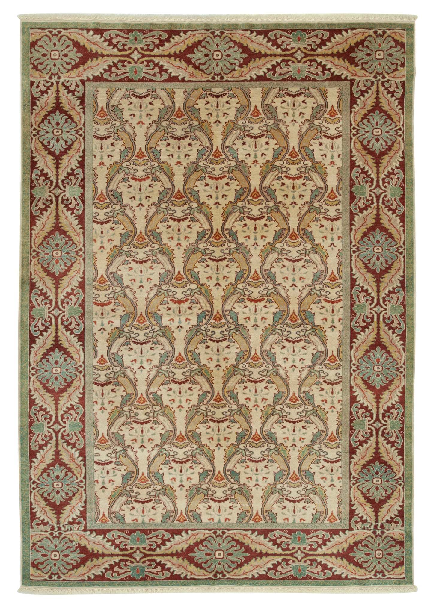 6x9 Beige Oushak Rug - 33931