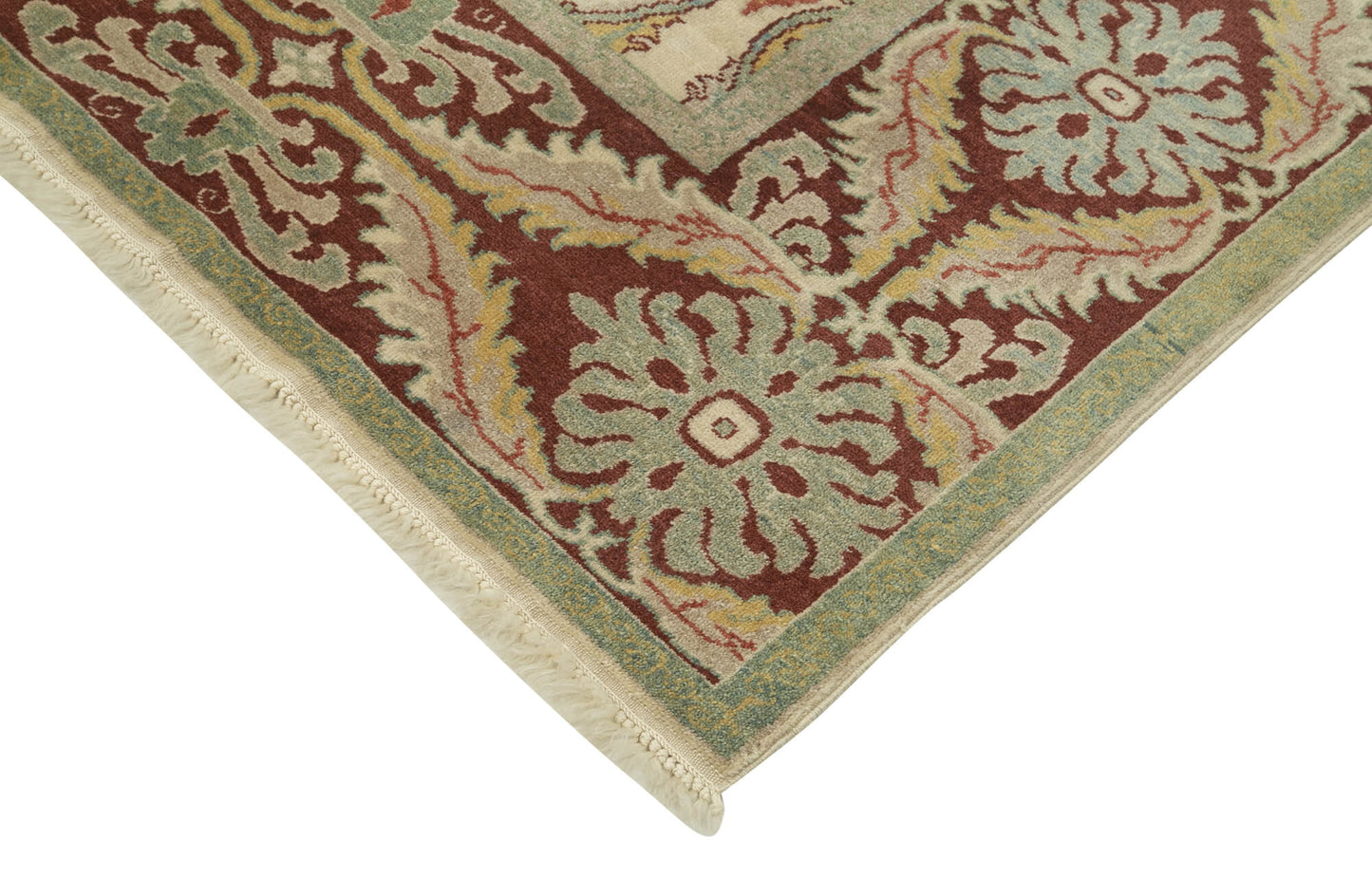 6x9 Beige Oushak Rug - 33931