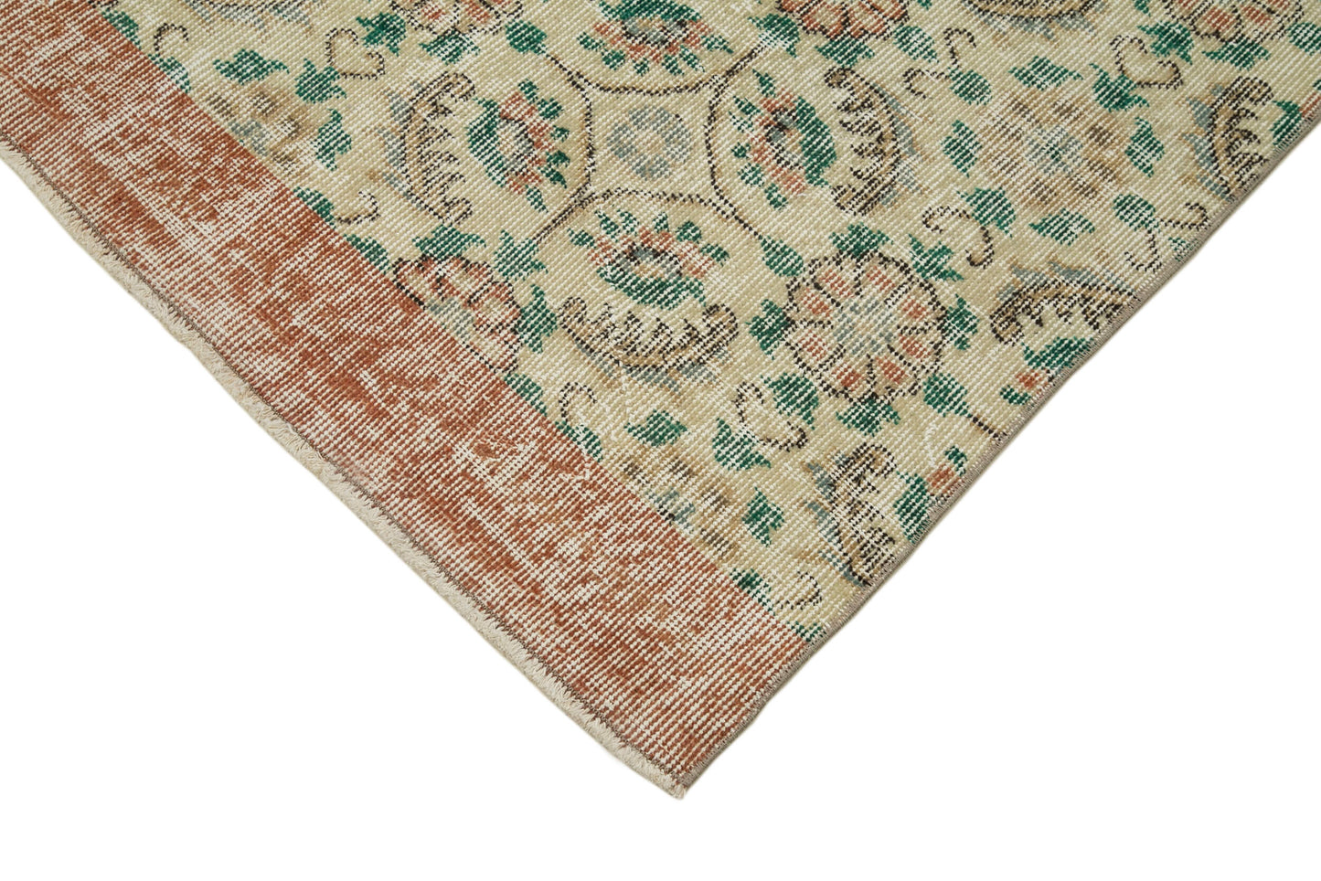 3x10 Beige Overdyed Runner Rug - 34272