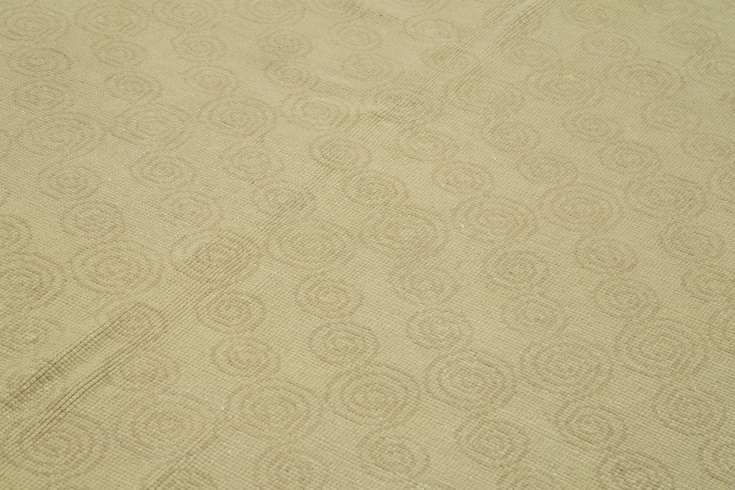 7x10 Beige Oushak Rug - 34434