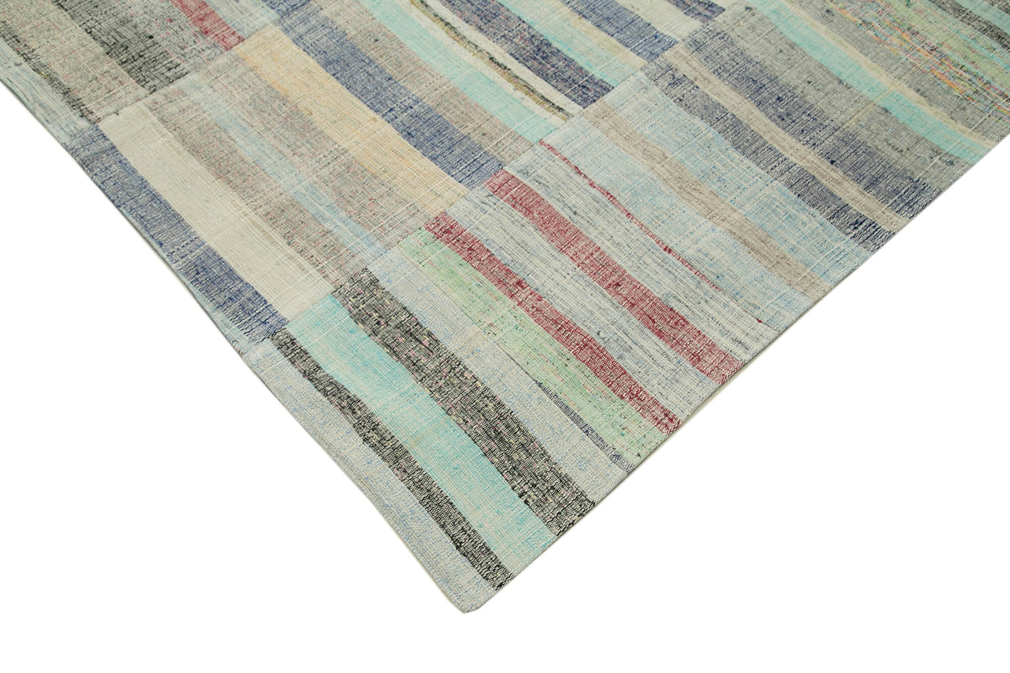 6x10 Multicolor Kilim Patchwork Rug - 34449