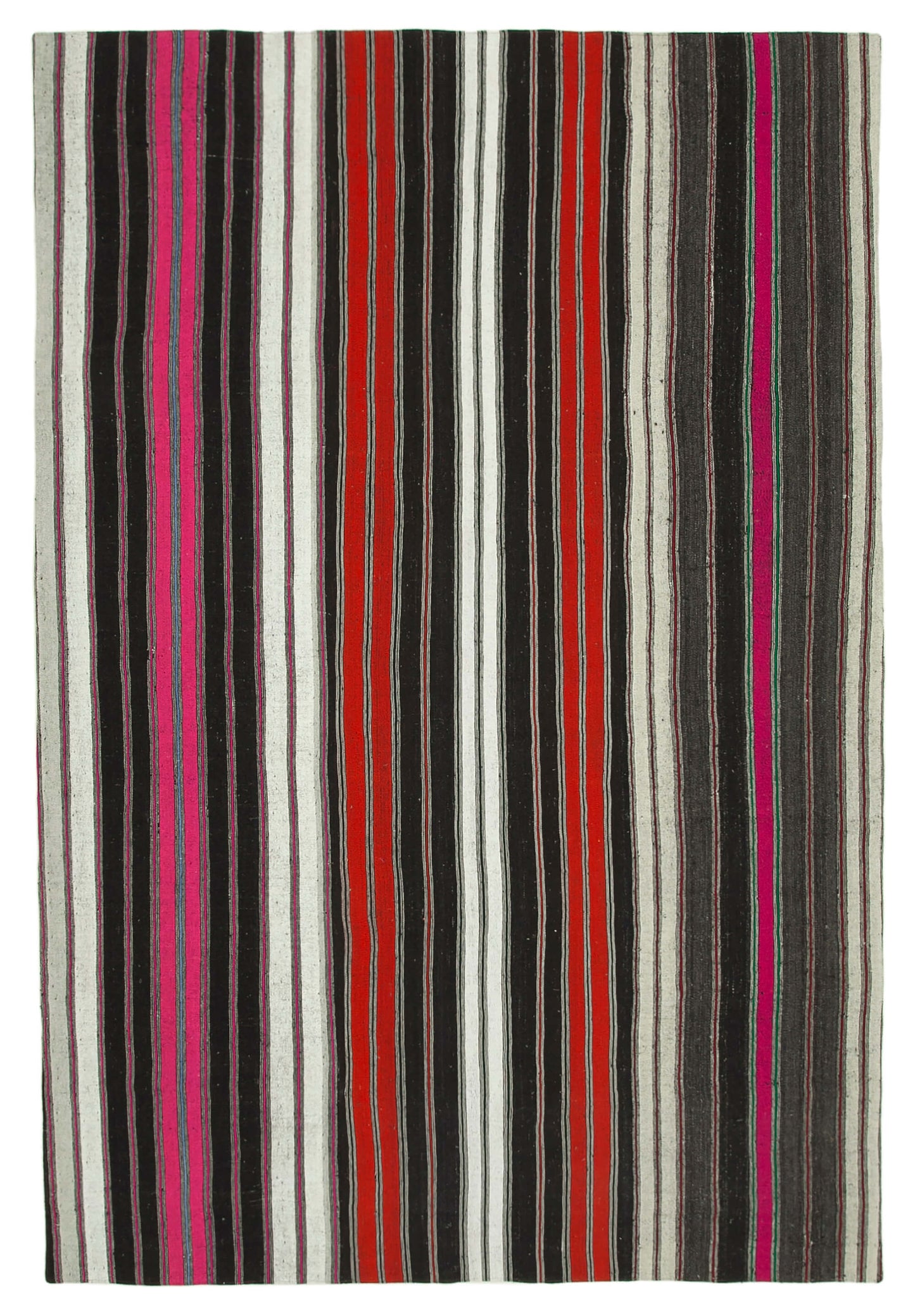 8x13 Multicolor Kilim Patchwork Rug - 34450
