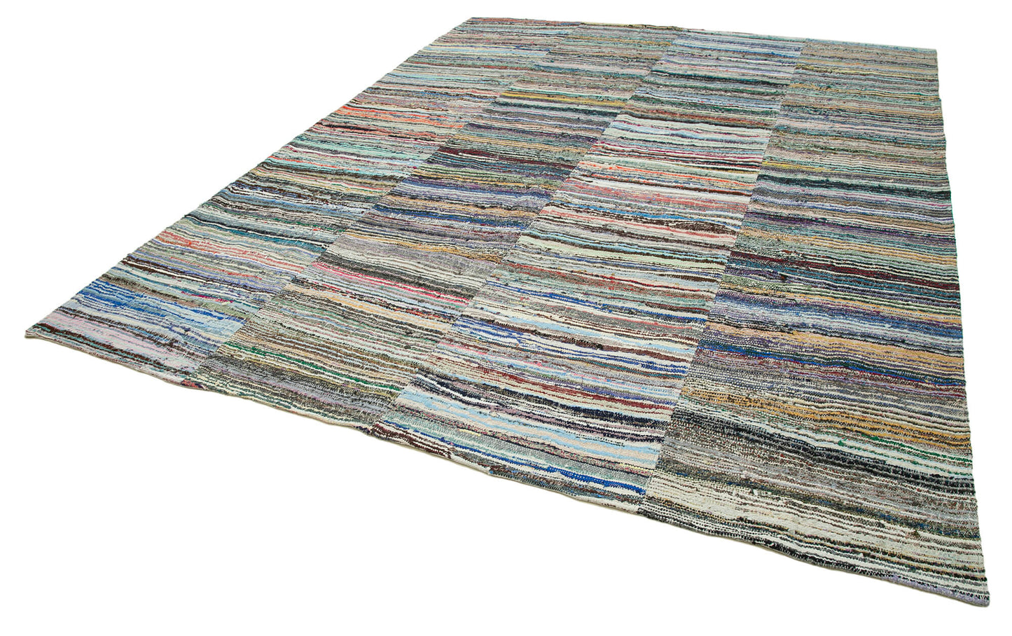 9x12 Multicolor Kilim Patchwork Rug - 34473