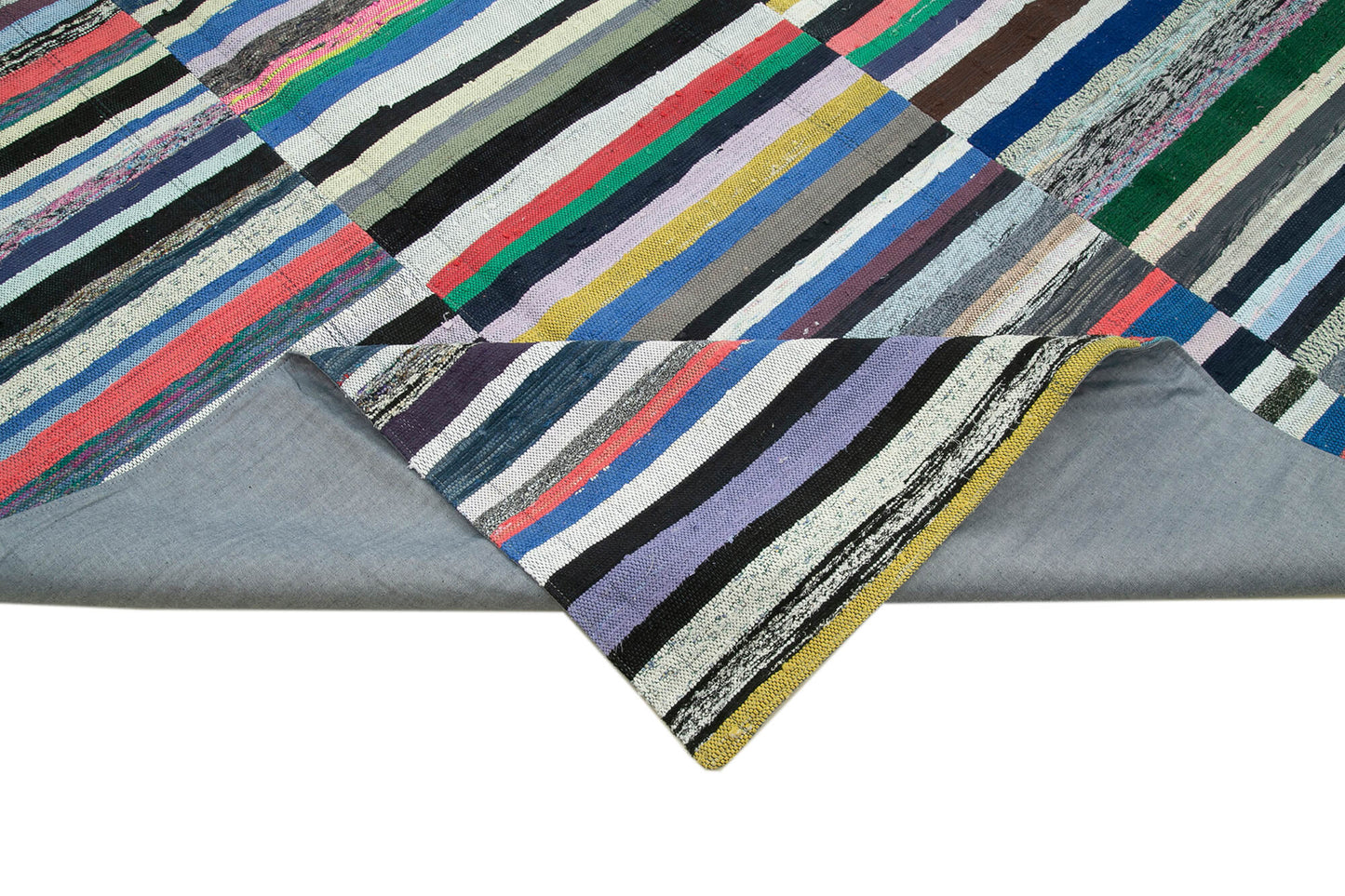 10x14 Multicolor Kilim Patchwork Rug - 34477