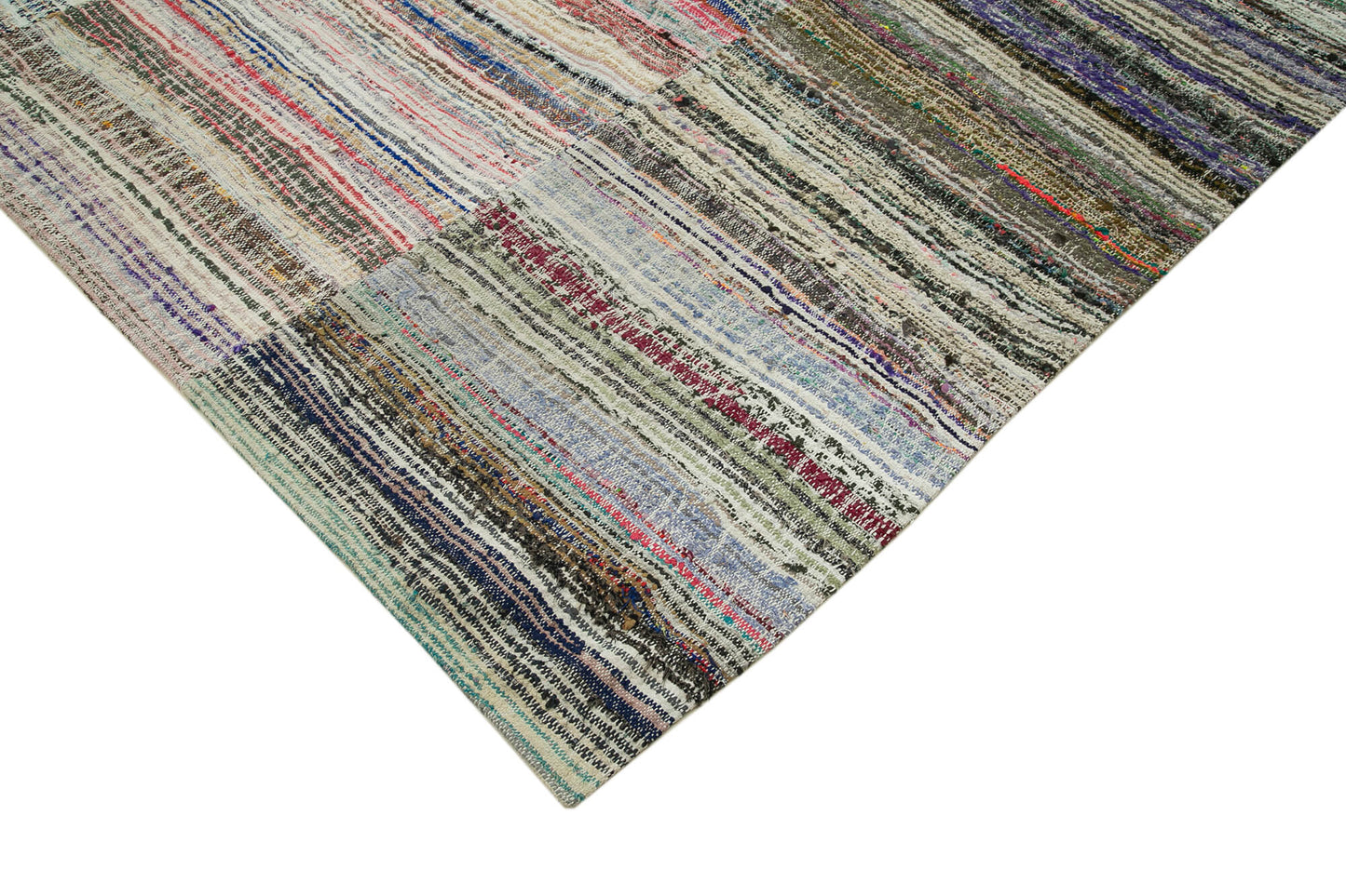 9x13 Multicolor Kilim Patchwork Rug - 34487