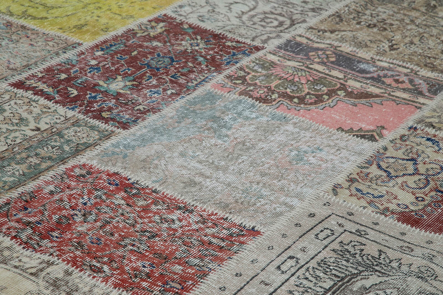 10x13 Multicolor Patchwork Rug - 34822