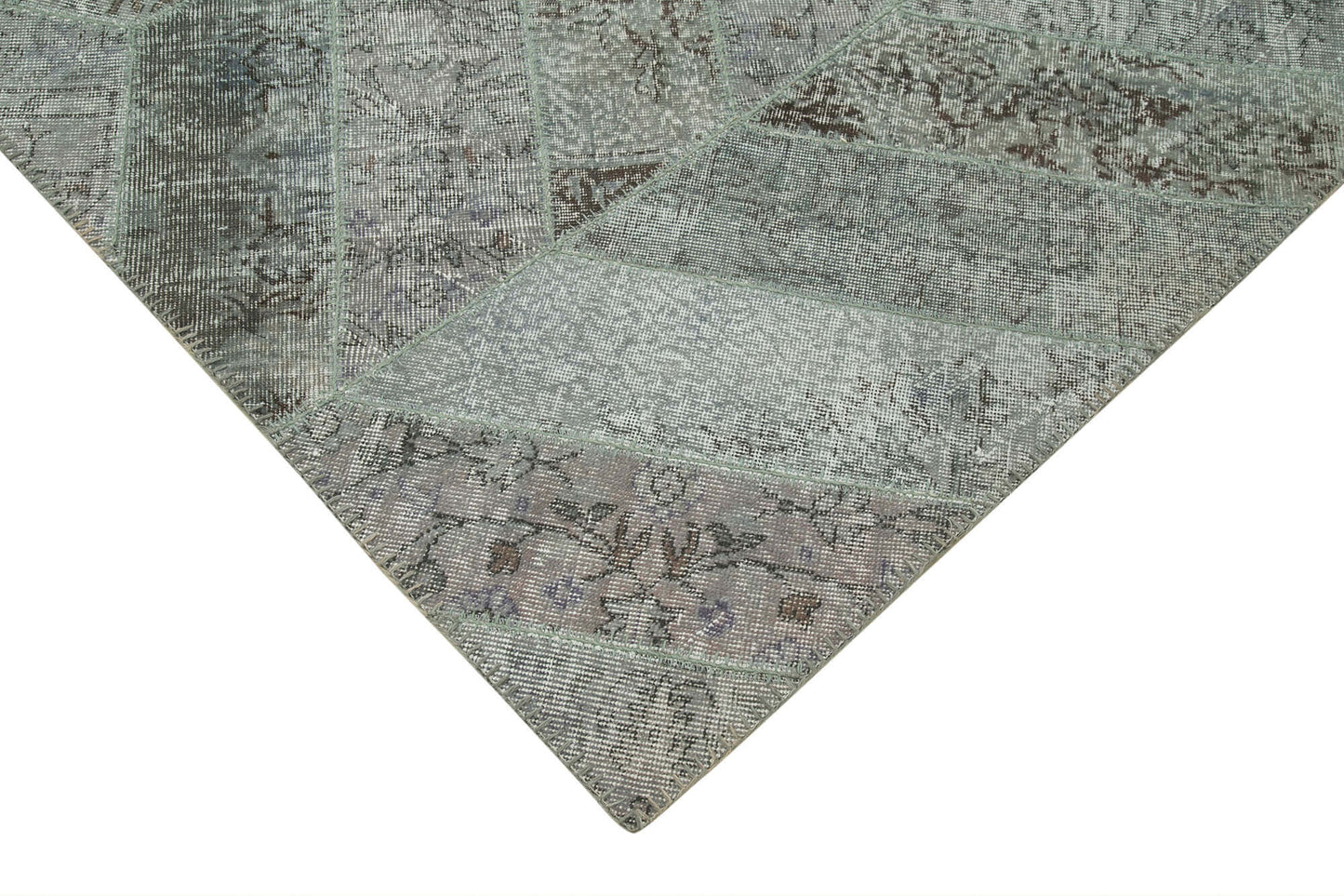 9x12 Grey Patchwork Rug- 34825