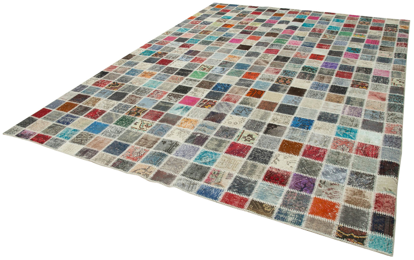 8x12 Multicolor Patchwork Rug- 34866