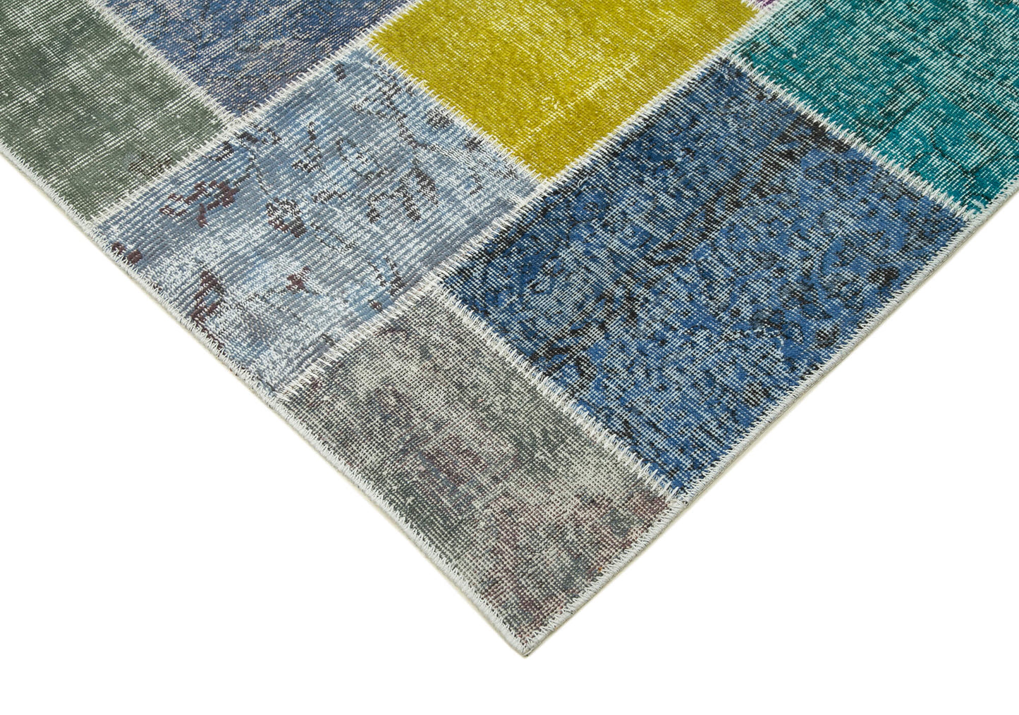 8x10 Multicolor Patchwork Rug - 34890