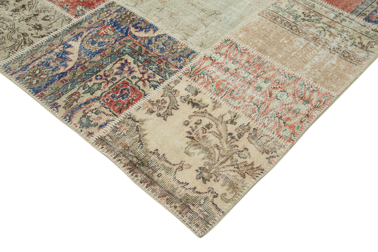 8x10 Multicolor Patchwork Rug - 34914