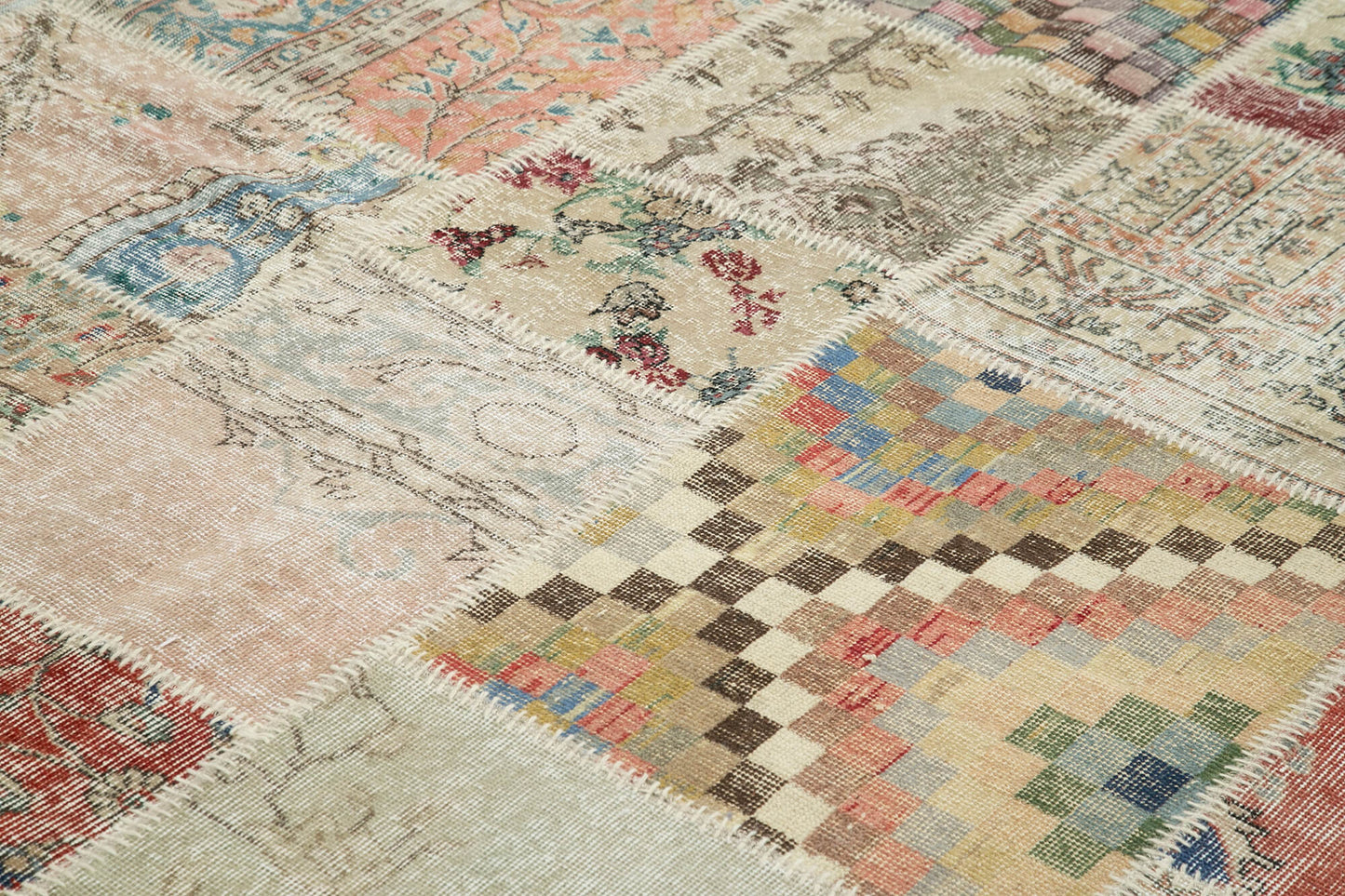 8x10 Multicolor Patchwork Rug - 34914