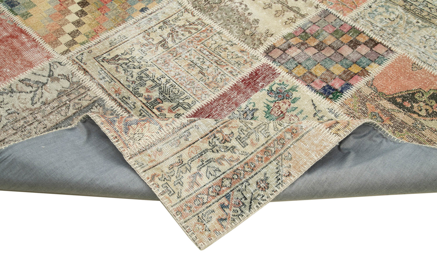8x10 Multicolor Patchwork Rug - 34914