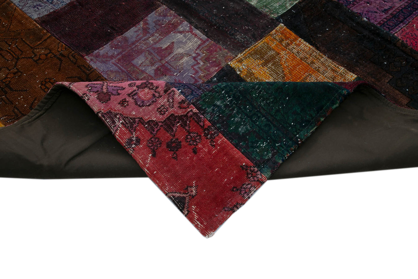 10x13 Multicolor Patchwork Rug - 34979